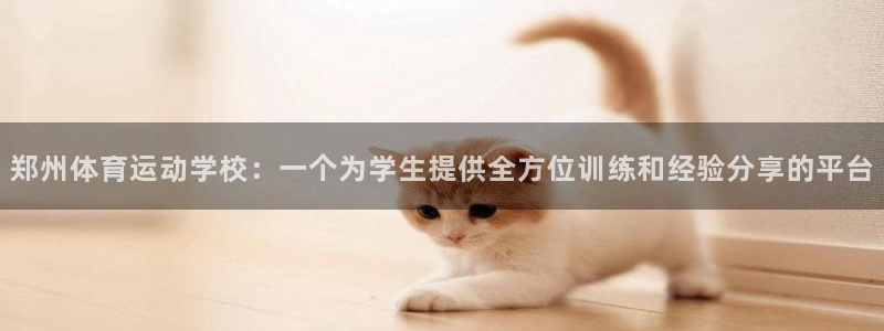 公海赌赌船官方正版app五金厂：郑州体育运动学校：一个为学生