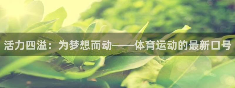 公海赌赌船官网jcjc5500：活力